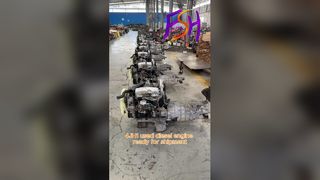 Gebrauchter Motor 4JH1