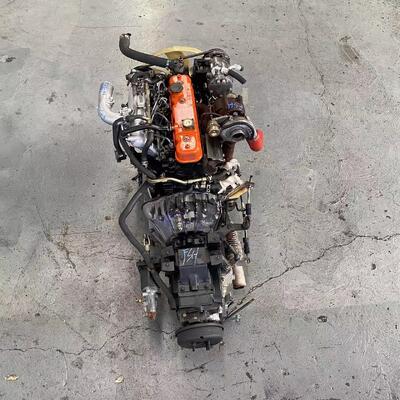 JMC 4JB1 Gebrauchtdieselmotor mit 4-Zylinder-Turbolader und Kraftstoffeffizienz für leichte Nutzfahrzeuge